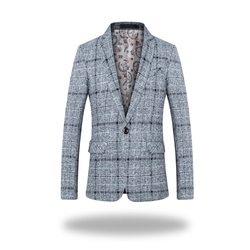 Men's Tailored Modern Blazer Jacket - Image 2