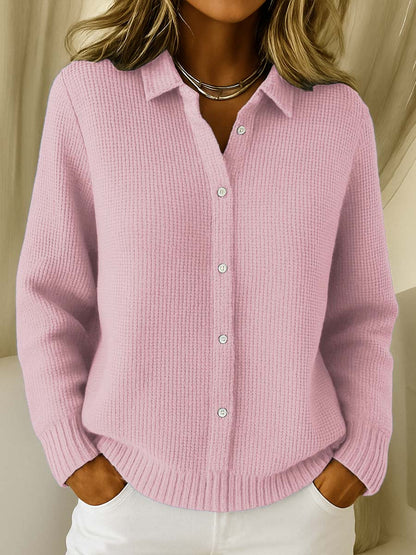 Classic Knitted Button Cardigan - Image 2