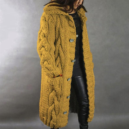 Elegant Cosy Coat With Tummy Coverage - Image 3