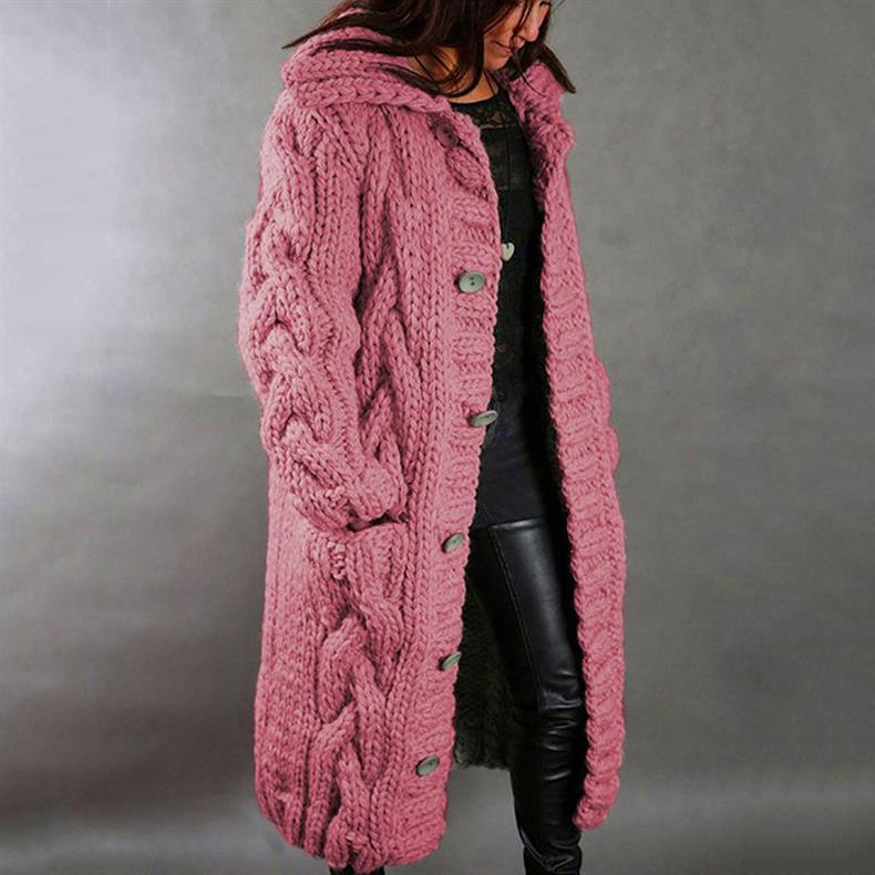 Elegant Cosy Coat With Tummy Coverage - Image 2