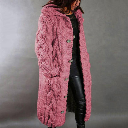 Elegant Cosy Coat With Tummy Coverage - Image 2