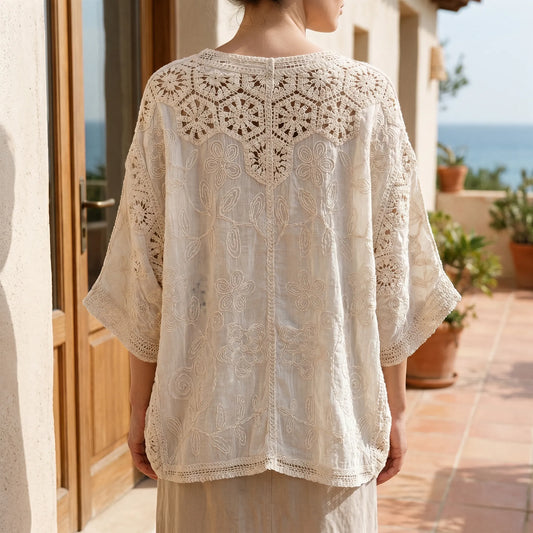Bohemian Crochet Cardigan - Sara - Image 1