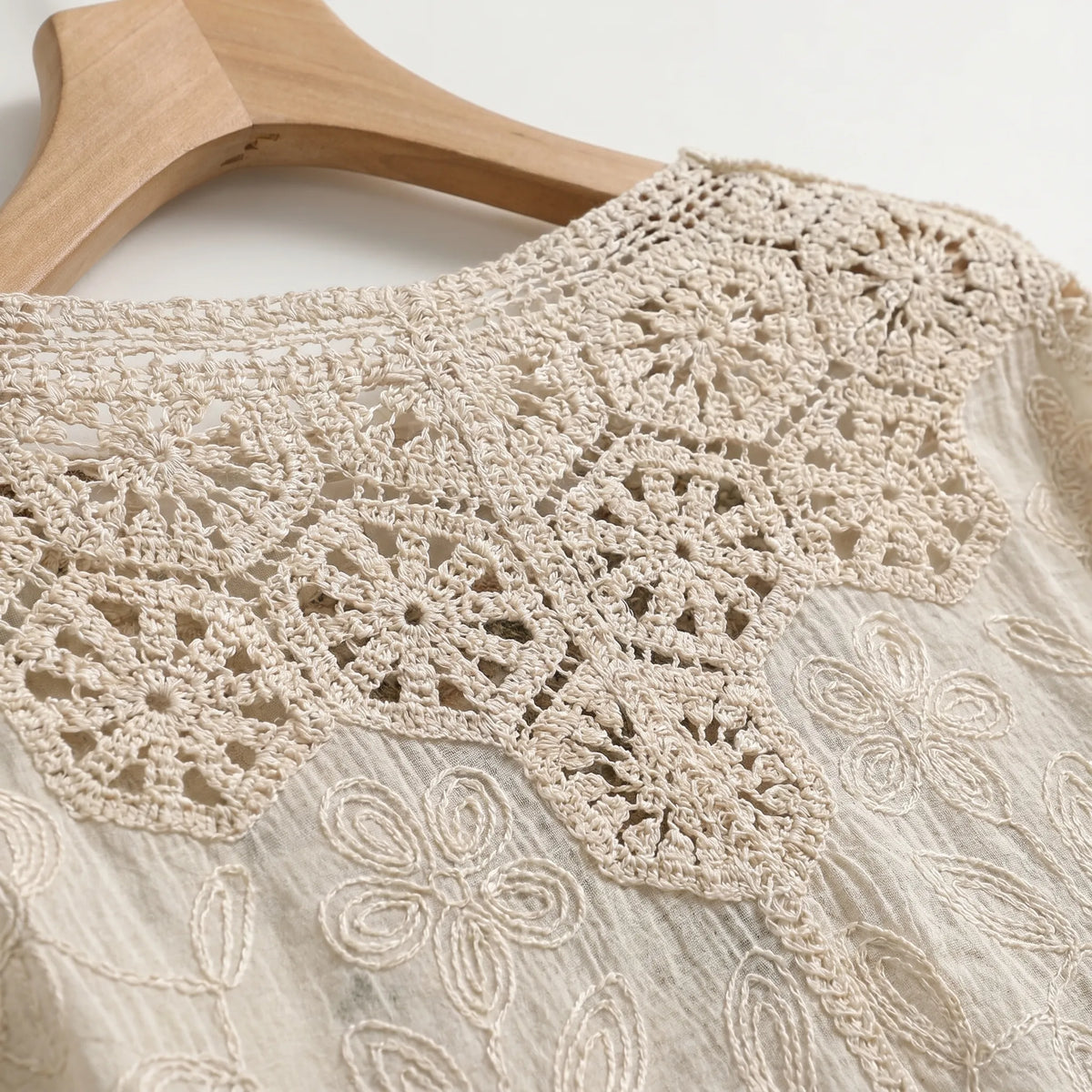 Bohemian Crochet Cardigan - Sara - Image 3