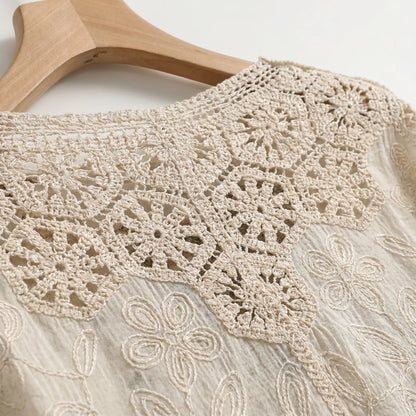 Bohemian Crochet Cardigan - Sara - Image 3