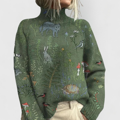 Elegant Turtleneck Sweater - Image 2
