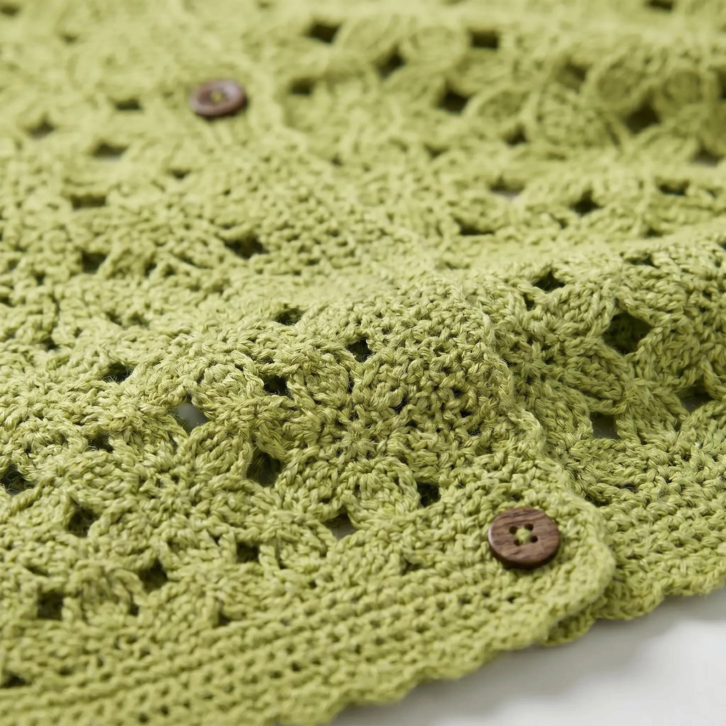Openwork Crochet Cardigan - Lorena - Image 3