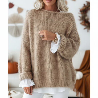 Oversized Women's Sweater - Leonie - Image 1