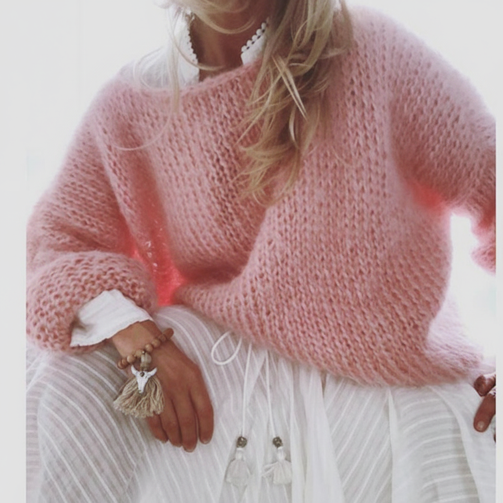 Oversized Women's Sweater - Leonie - Image 8