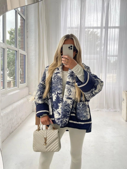 Oversized Quilted Jacket - Giuliana - Image 4