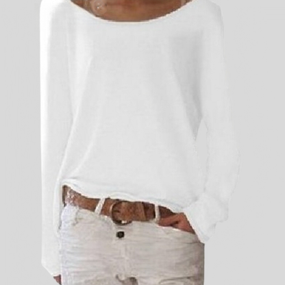 Comfortable Ladies' Sweater with Long Sleeves - Soraya - Image 5