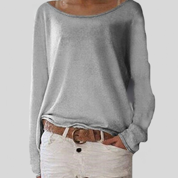 Comfortable Ladies' Sweater with Long Sleeves - Soraya - Image 4