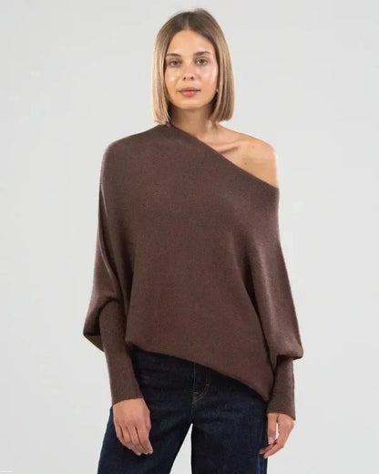 Asymmetric Oversized Women's Sweater - Sophia - Image 10