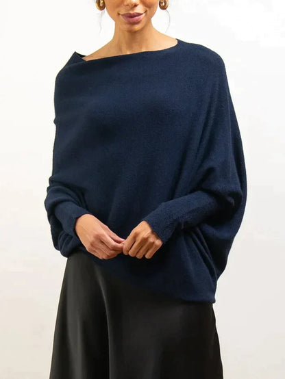 Asymmetric Oversized Women's Sweater - Sophia - Image 7