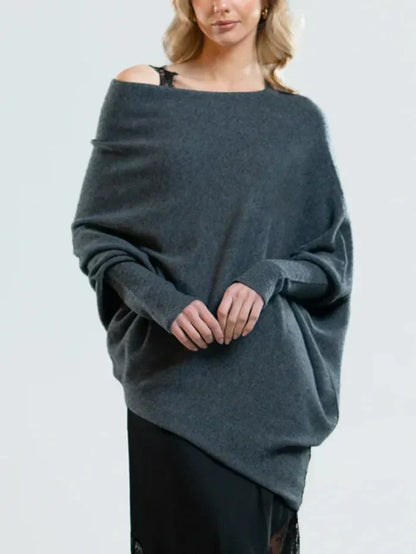 Asymmetric Oversized Women's Sweater - Sophia - Image 6