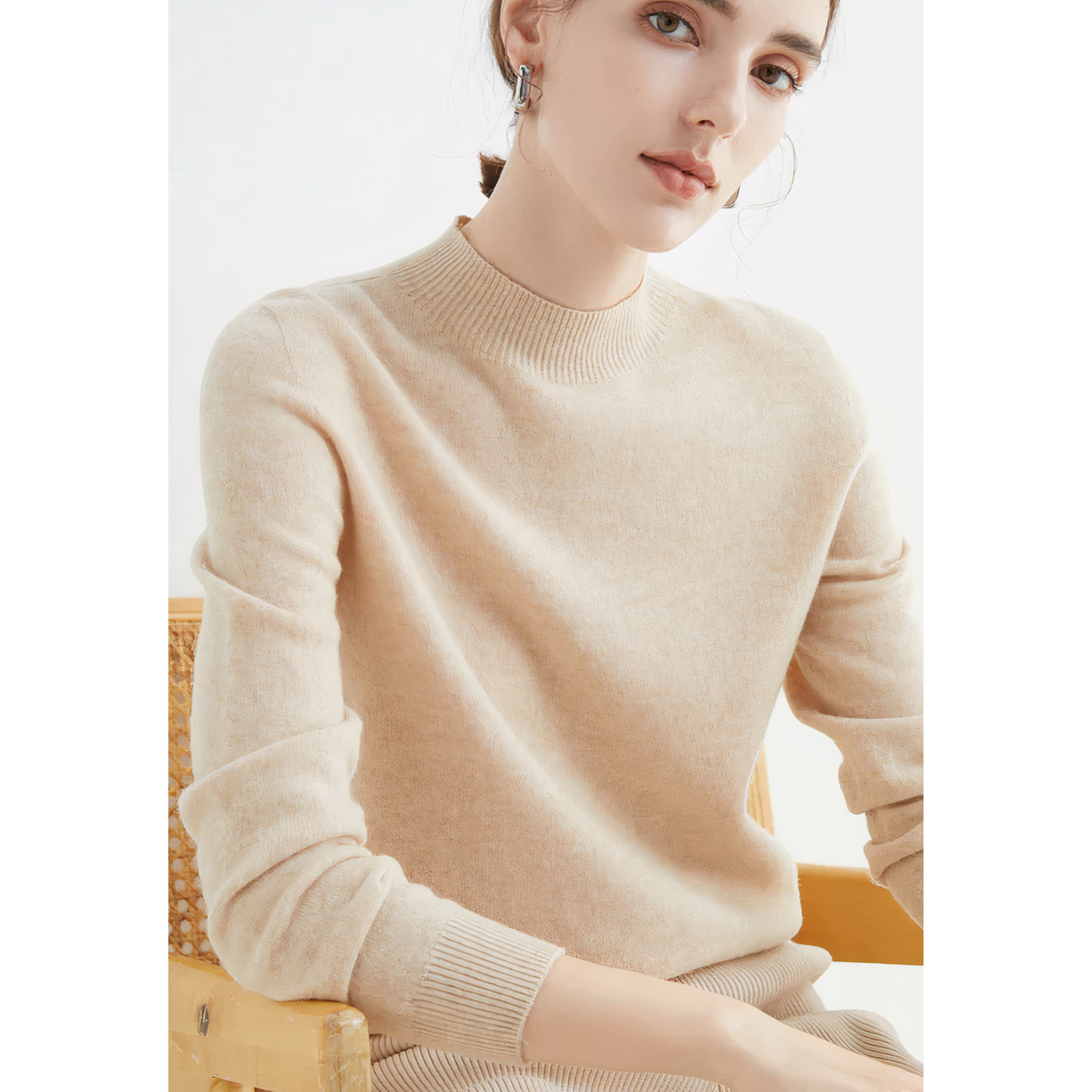Cashmere Knitted Sweater - Amara - Image 12