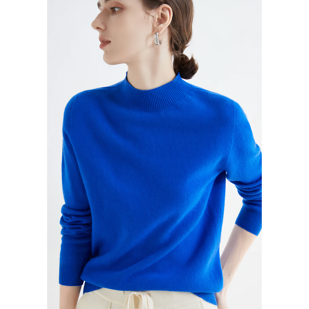 Cashmere Knitted Sweater - Amara - Image 11