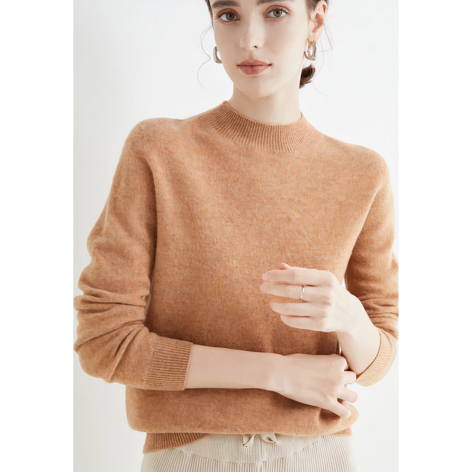Cashmere Knitted Sweater - Amara - Image 9