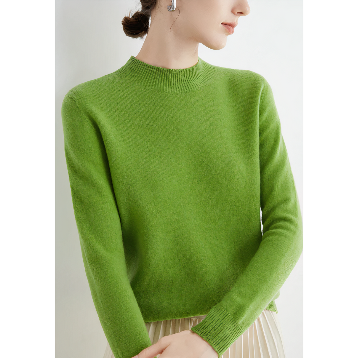 Cashmere Knitted Sweater - Amara - Image 6