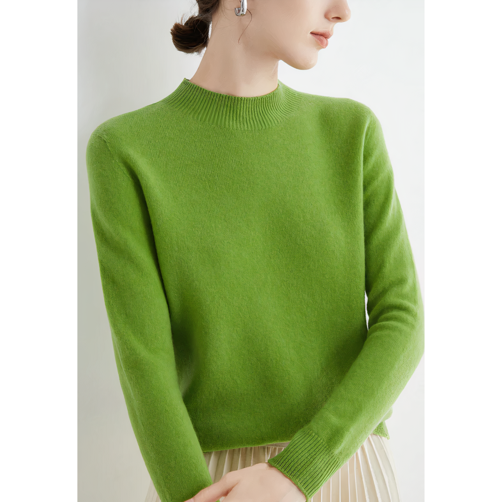 Cashmere Knitted Sweater - Amara - Image 6