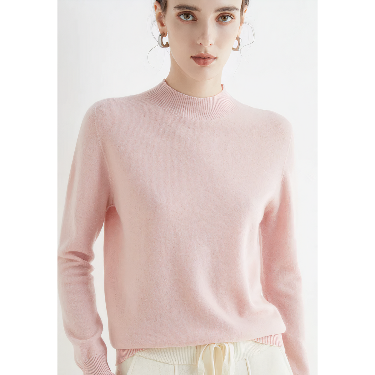 Cashmere Knitted Sweater - Amara - Image 5