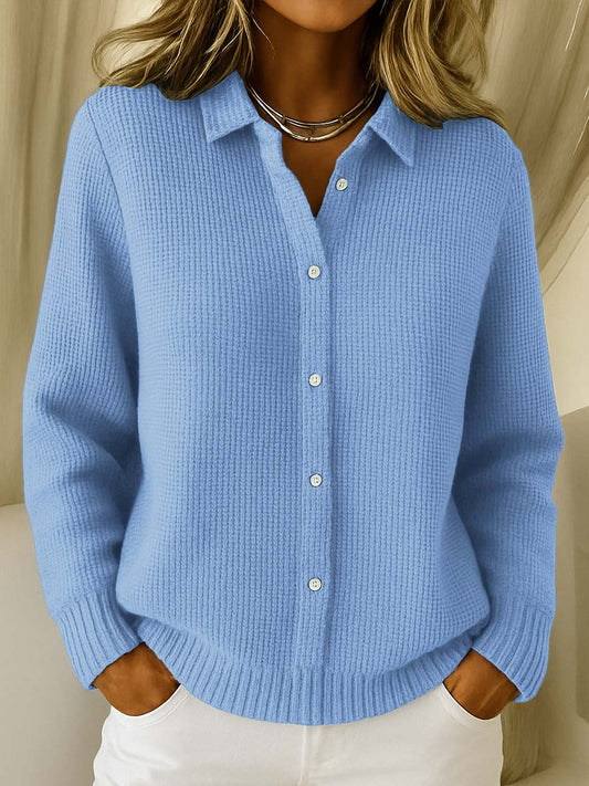 Classic Knitted Button Cardigan - Image 1