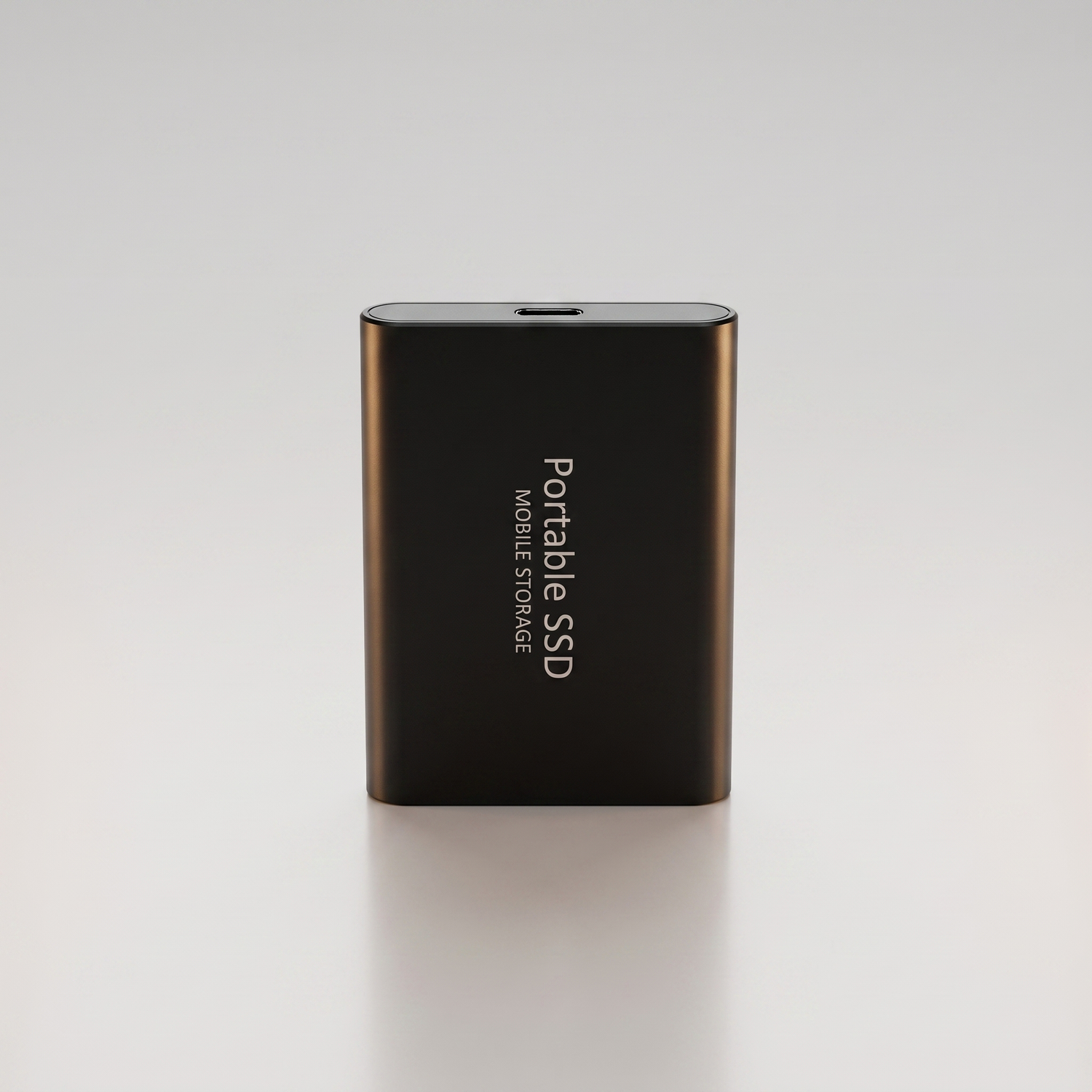 Portable SSD external drive front