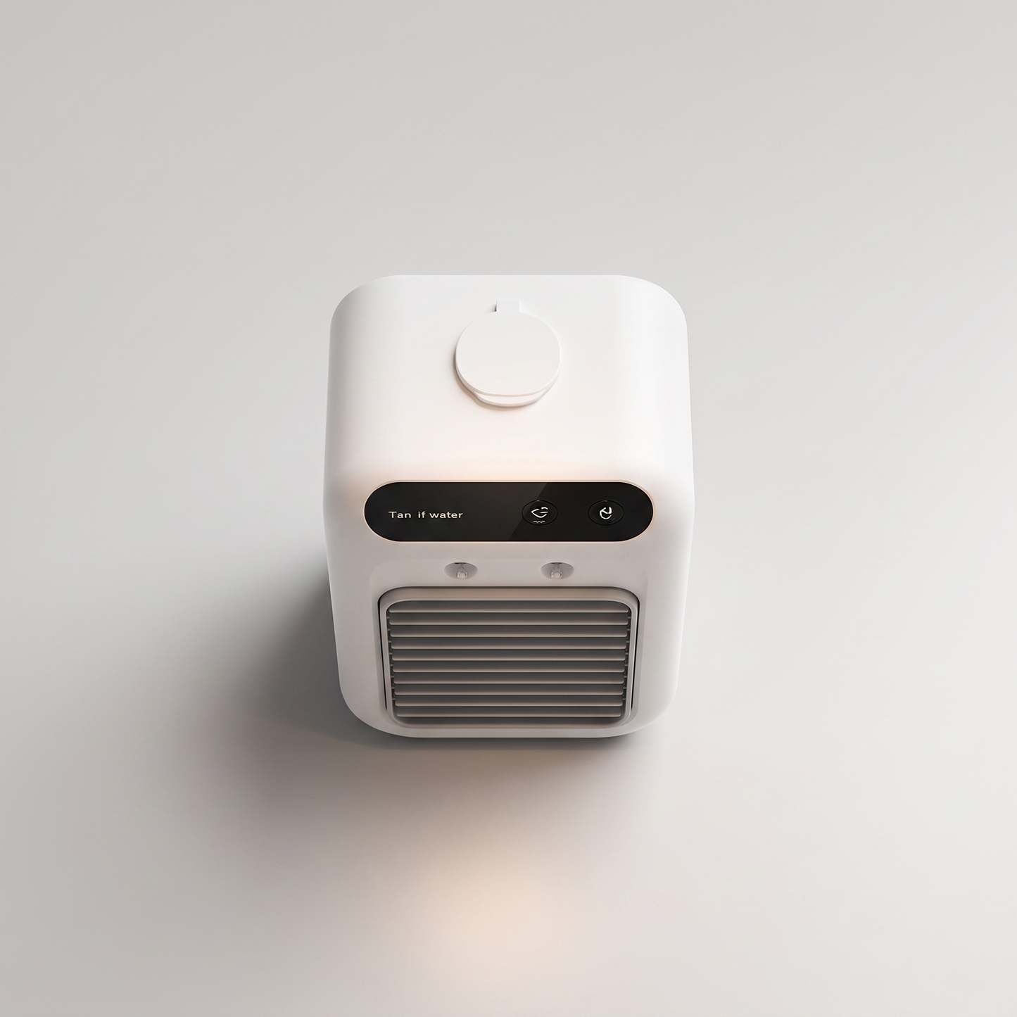 Desktop portable air cooler top