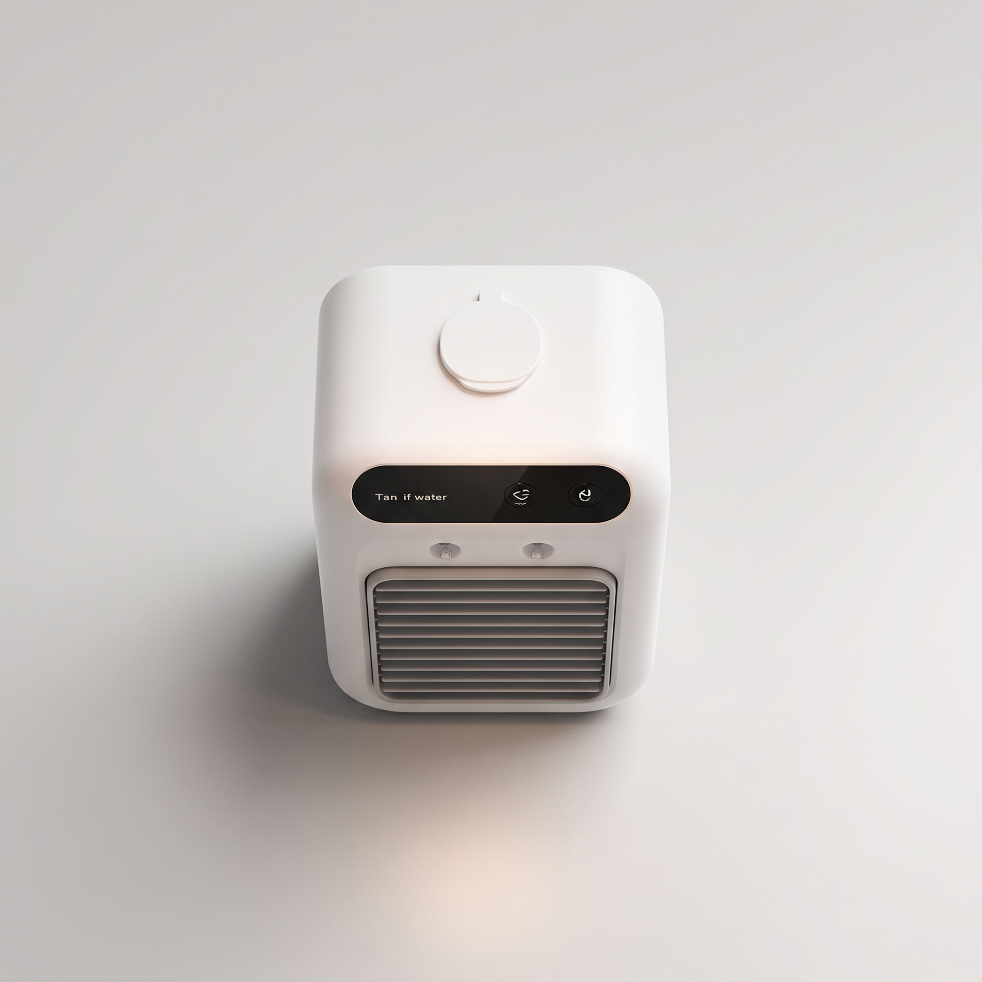Desktop portable air cooler top