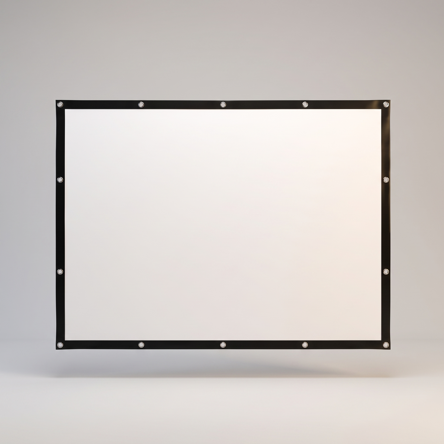 Portable 120 inch projector screen front