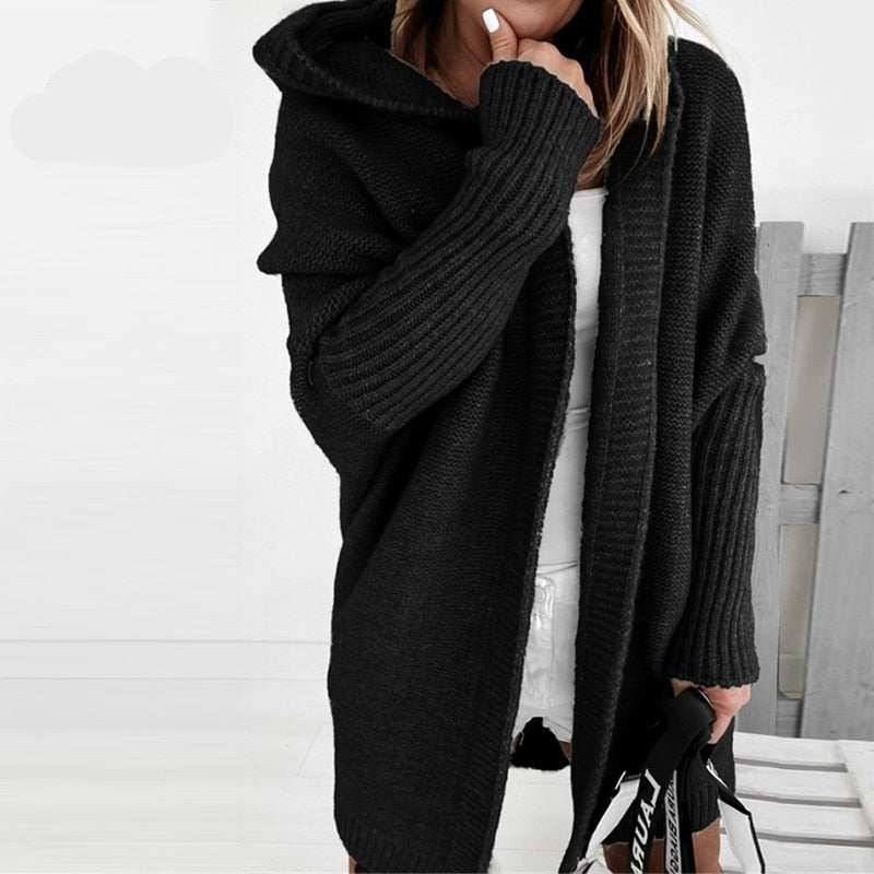 Knitted Autumn Cardigan - CuddleWrap - Image 4