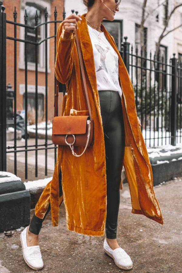 Ladies Stylish Suede Kimono Jacket - Isabella - Image 6