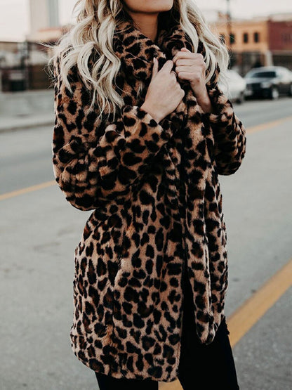 Leopard Winter Coat - WildFrost - Image 5