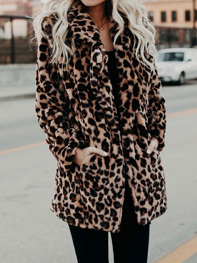 Leopard Winter Coat - WildFrost - Image 6