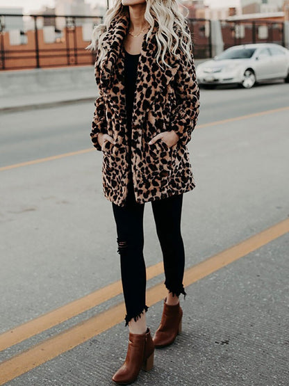 Leopard Winter Coat - WildFrost - Image 7