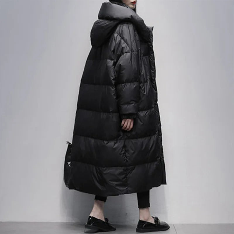 Long Ladies Winter Jacket - Amara - Image 2