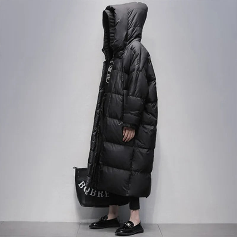 Long Ladies Winter Jacket - Amara - Image 3