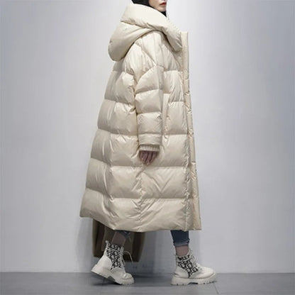 Long Ladies Winter Jacket - Amara - Image 5