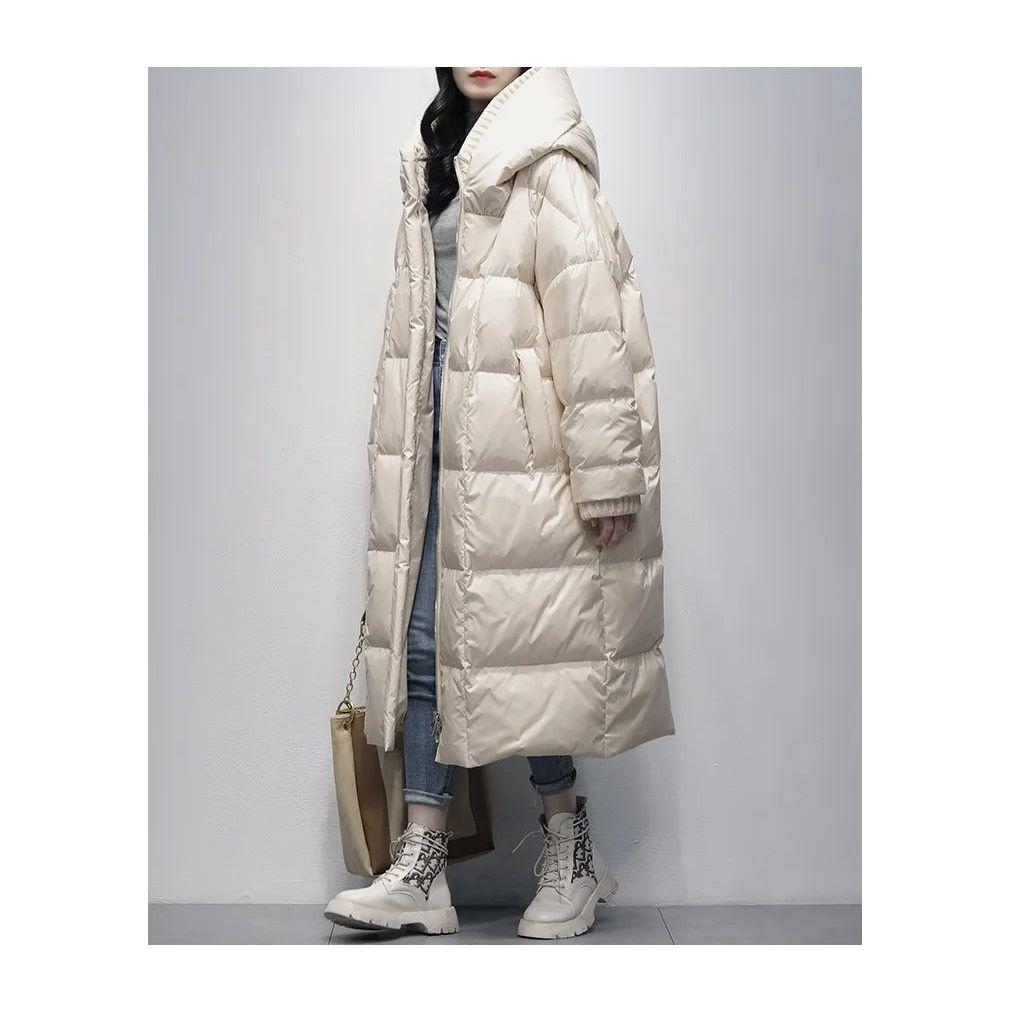 Long Ladies Winter Jacket - Amara - Image 4
