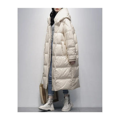 Long Ladies Winter Jacket - Amara - Image 4