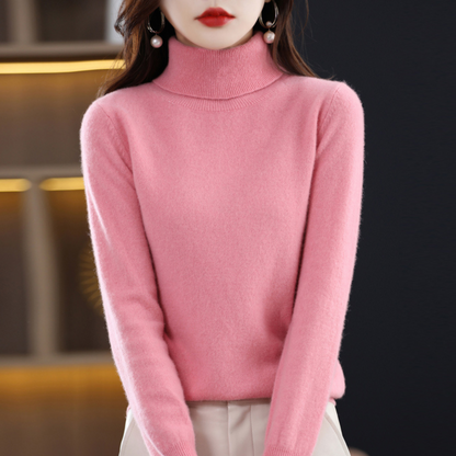 Luxury Cashmere Ladies Turtleneck - Elena - Image 6