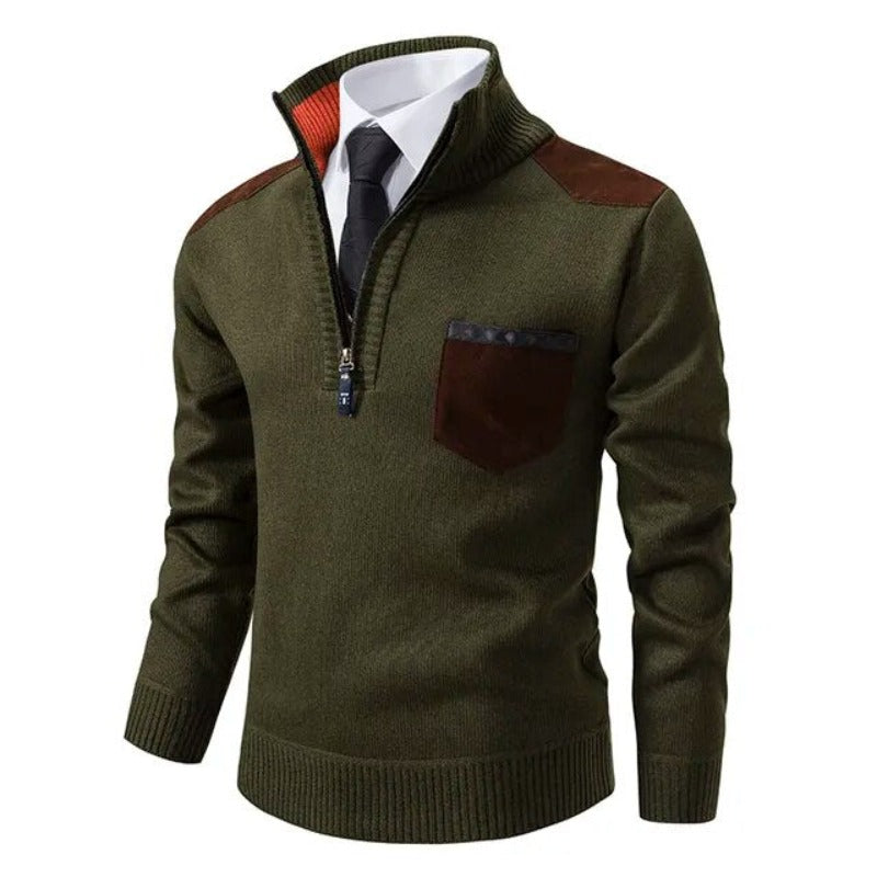 Luxury Cashmere Men's Pullover - Archer - Image 2
