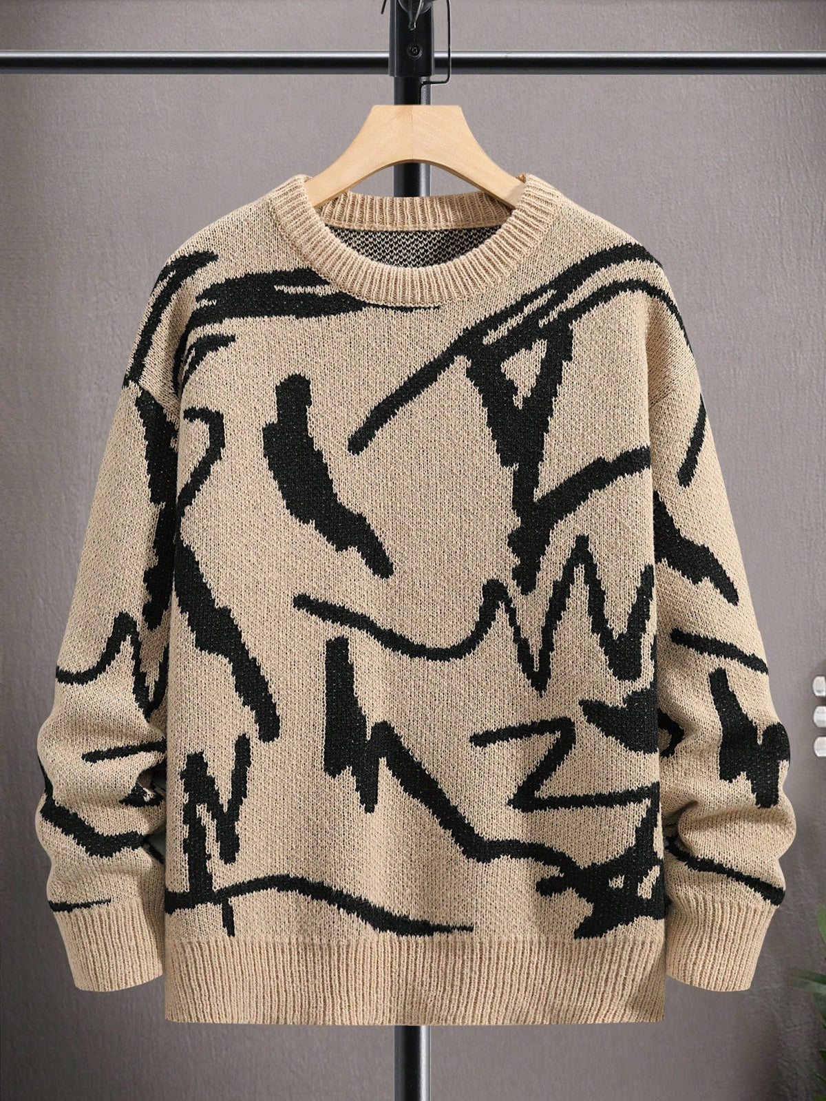 Men's Sweater with Graphic Print - Arvid - Image 12