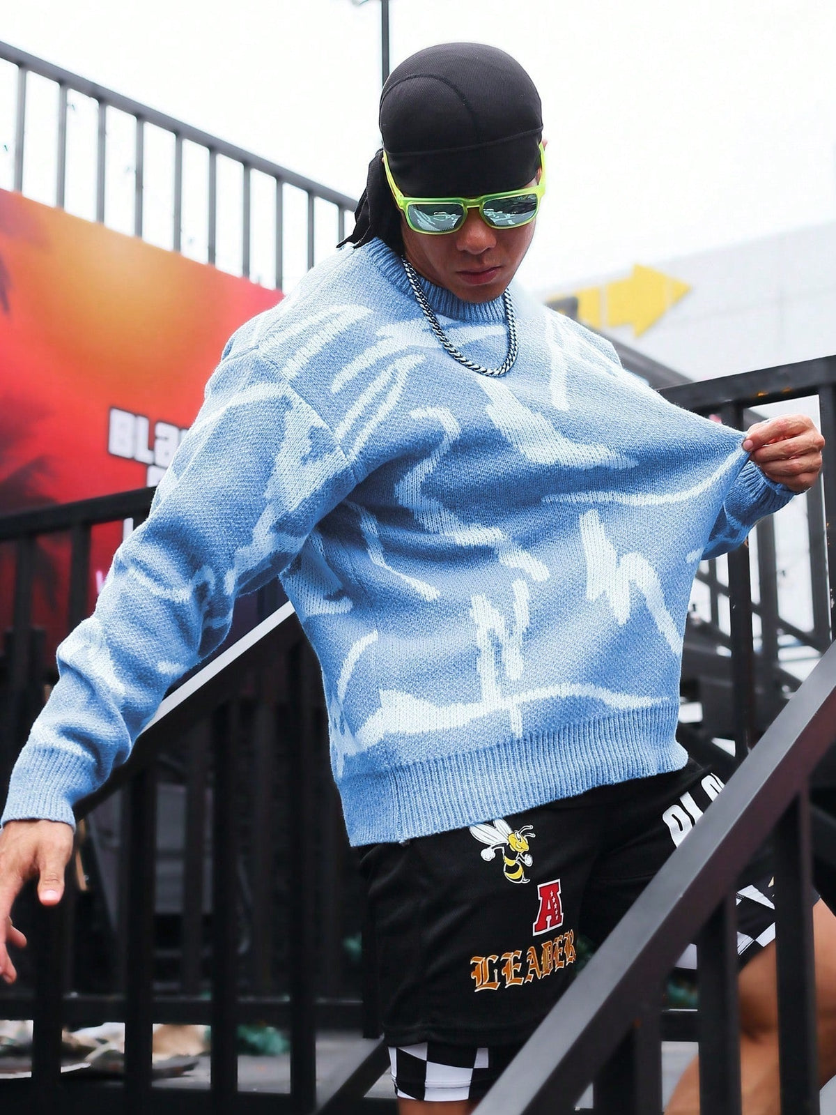 Men's Sweater with Graphic Print - Arvid - Image 13