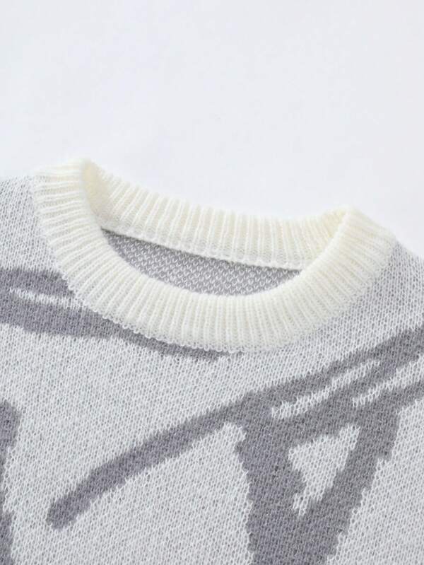 Men's Sweater with Graphic Print - Arvid - Image 3