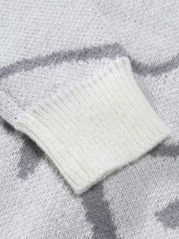 Men's Sweater with Graphic Print - Arvid - Image 5