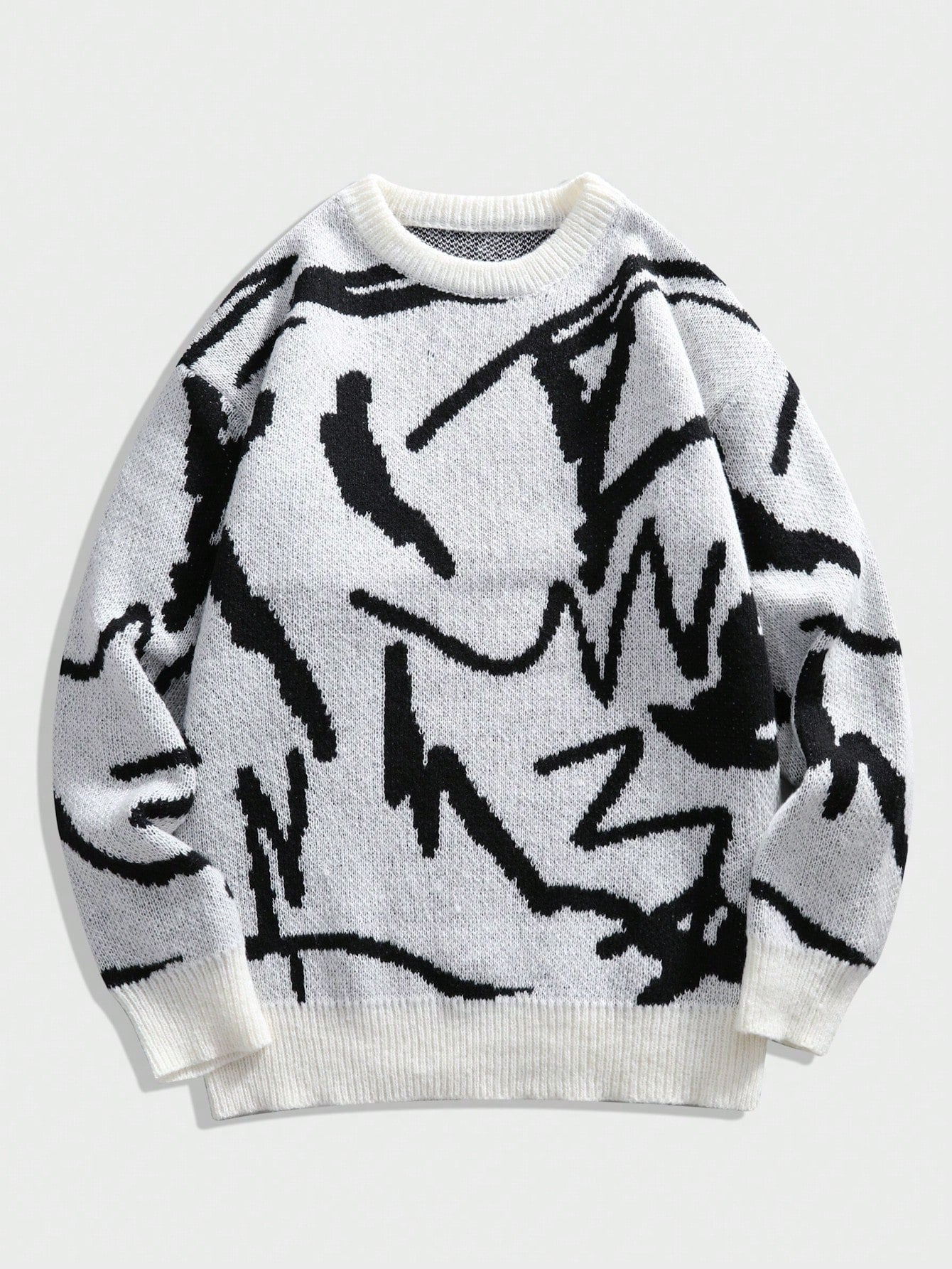 Men's Sweater with Graphic Print - Arvid - Image 15