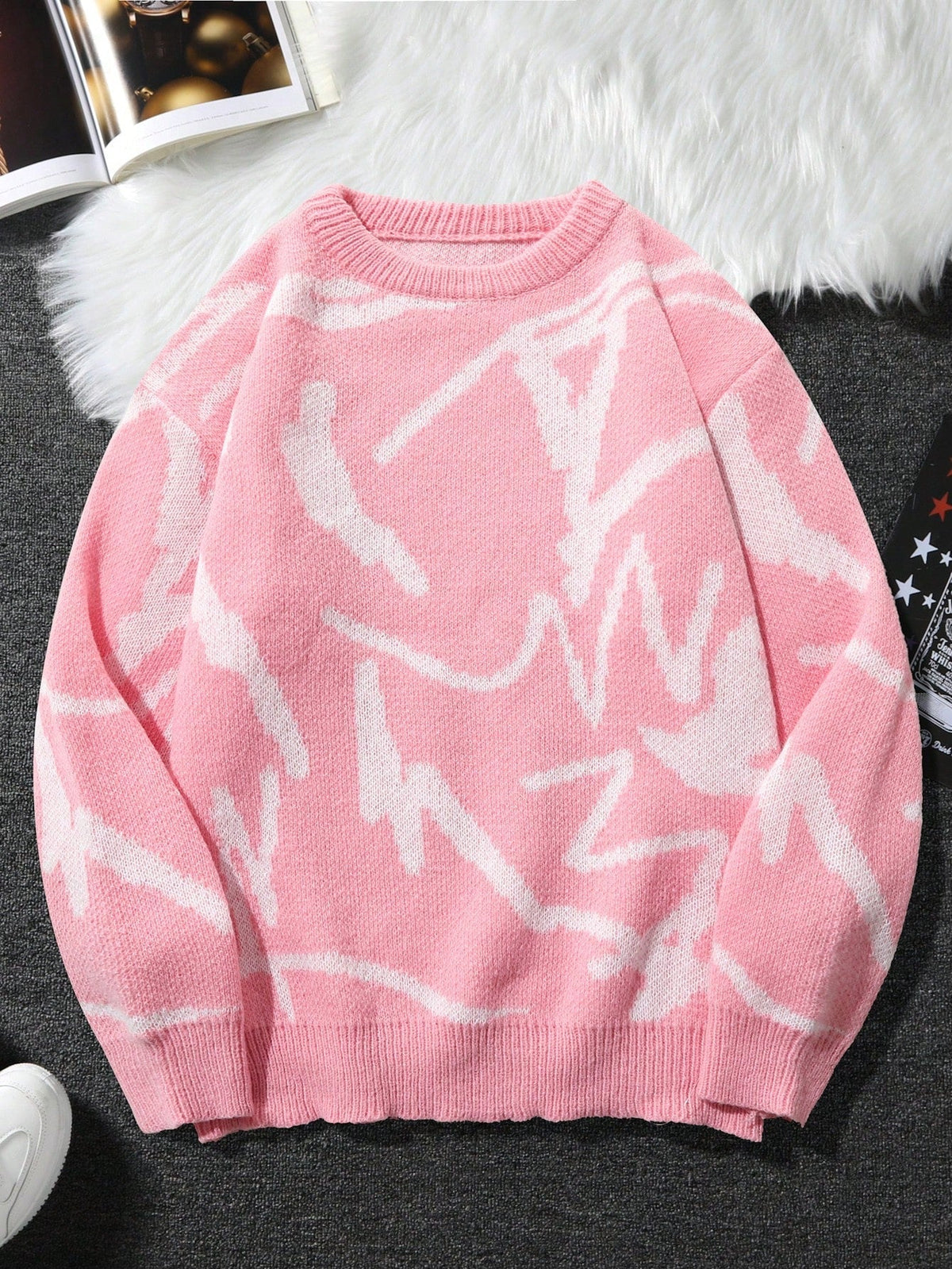 Men's Sweater with Graphic Print - Arvid - Image 17