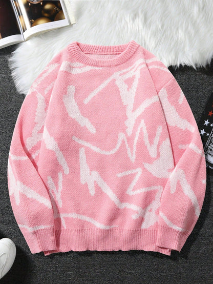 Men's Sweater with Graphic Print - Arvid - Image 17