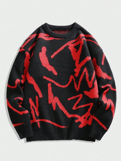 Men's Sweater with Graphic Print - Arvid - Image 14