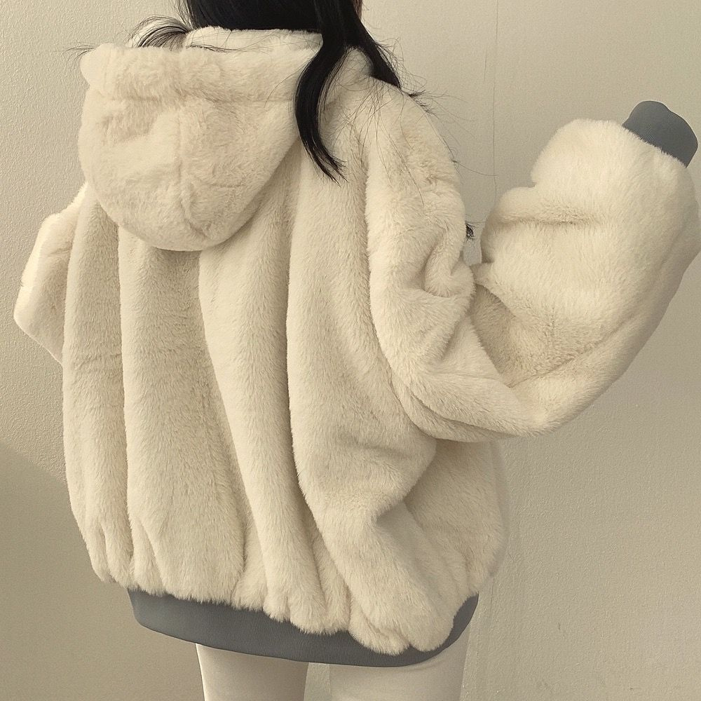 Reversible Ladies' Winter Coat with Hood - Isla - Image 14